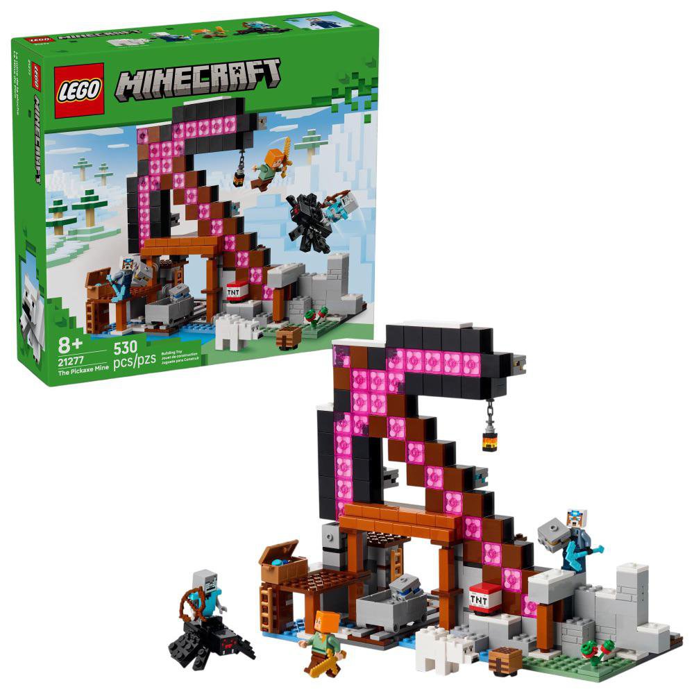 LEGO Minecraft La Mina en Forma de Pico #21277 de 530 Piezas