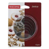Cortador Galletas Redondos 6 Piezas - Tescoma