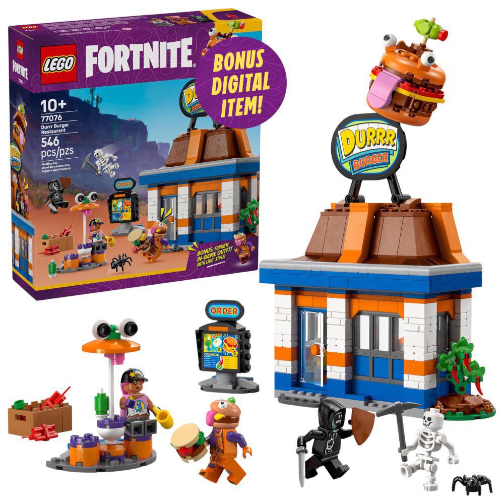 LEGO Fortnite Restaurante Durrr Burger #77076 de 546 Piezas