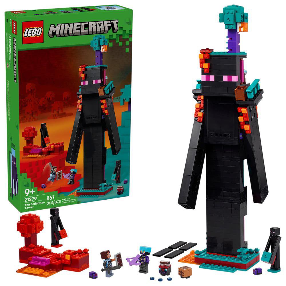 LEGO Minecraft La Torre del Enderman #21279 de 867 Piezas