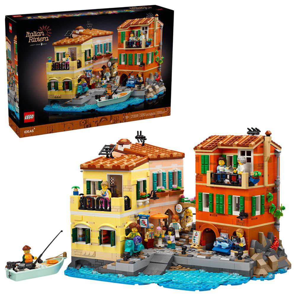LEGO Ideas La Riviera Italiana #10359 de 3,251 Piezas