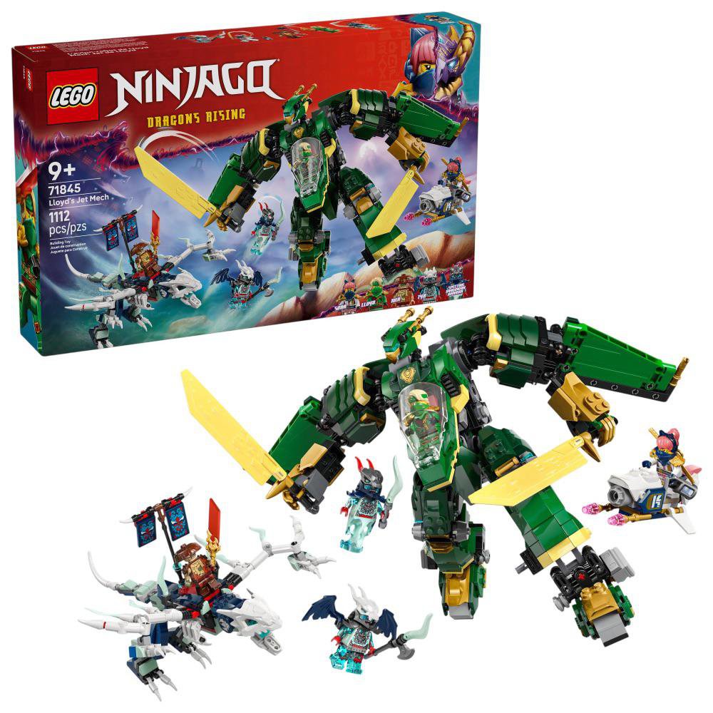LEGO NINJAGO Meca Reactor de Lloyd #71845 de 1112 Piezas