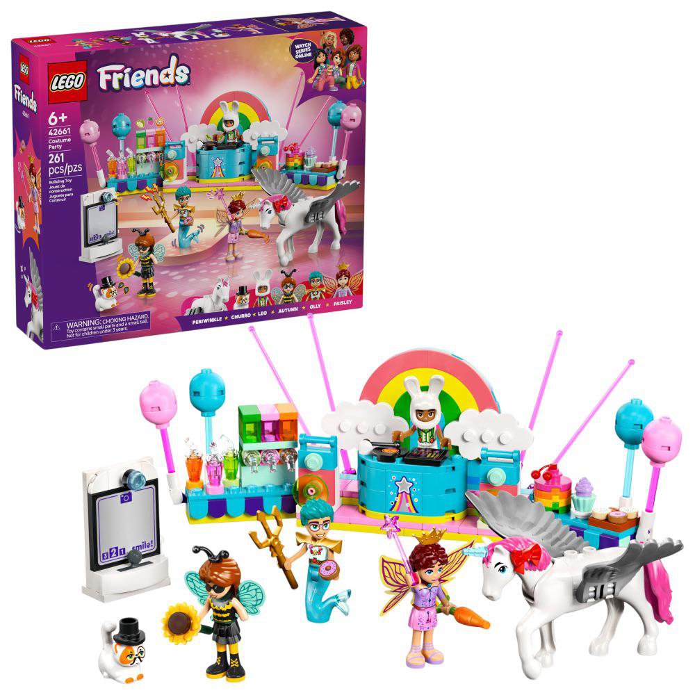 LEGO Friends Fiesta de Disfraces con Unicornio y Hada #42661 de 261 Piezas