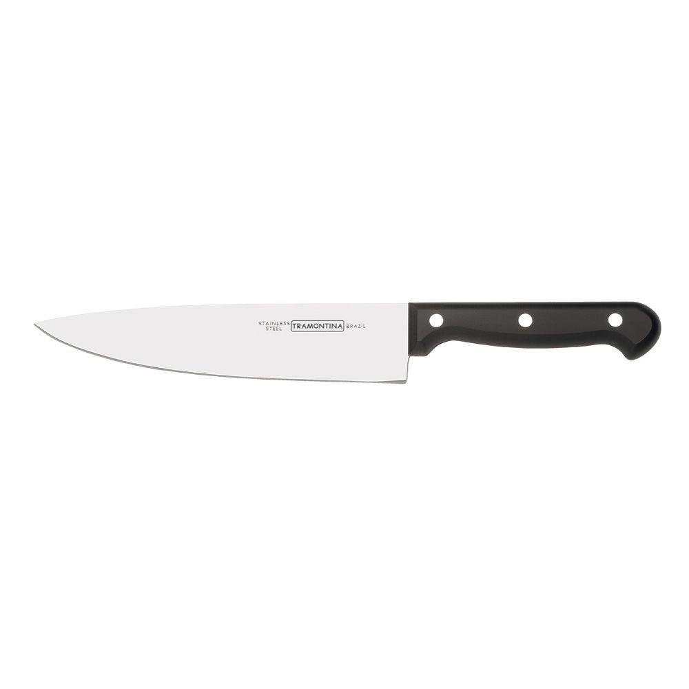 Cuchillo Chef Ultracorte 6 Plg con Hoja de Acero Inoxidable y Mango Color Negro