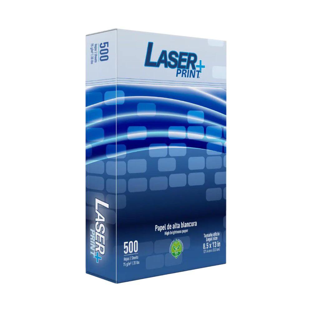 Papel Bond Carta de Alta Blancura 75 g, Resma de 500 Hojas