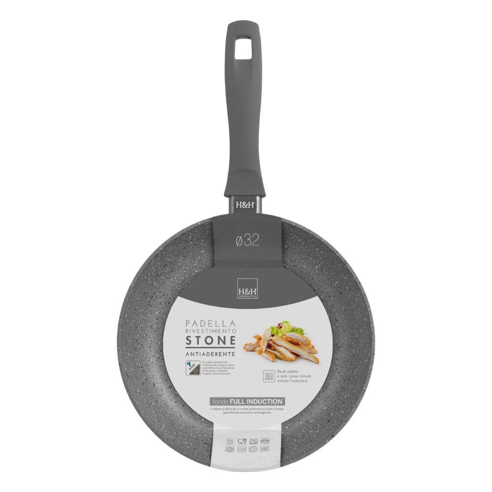 Sartén Stone 32 cm Full Inducción Color Gris