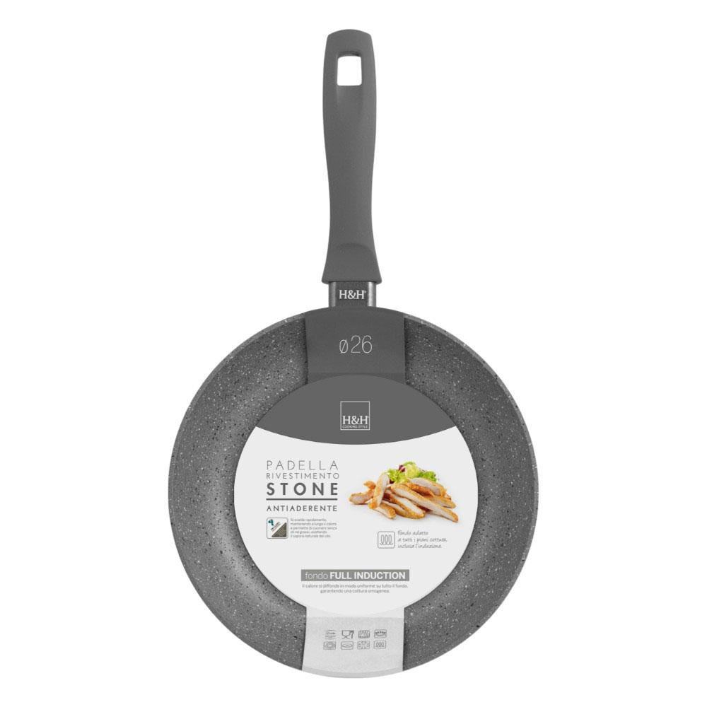 Sartén Stone 26 cm Full Inducción Color Gris
