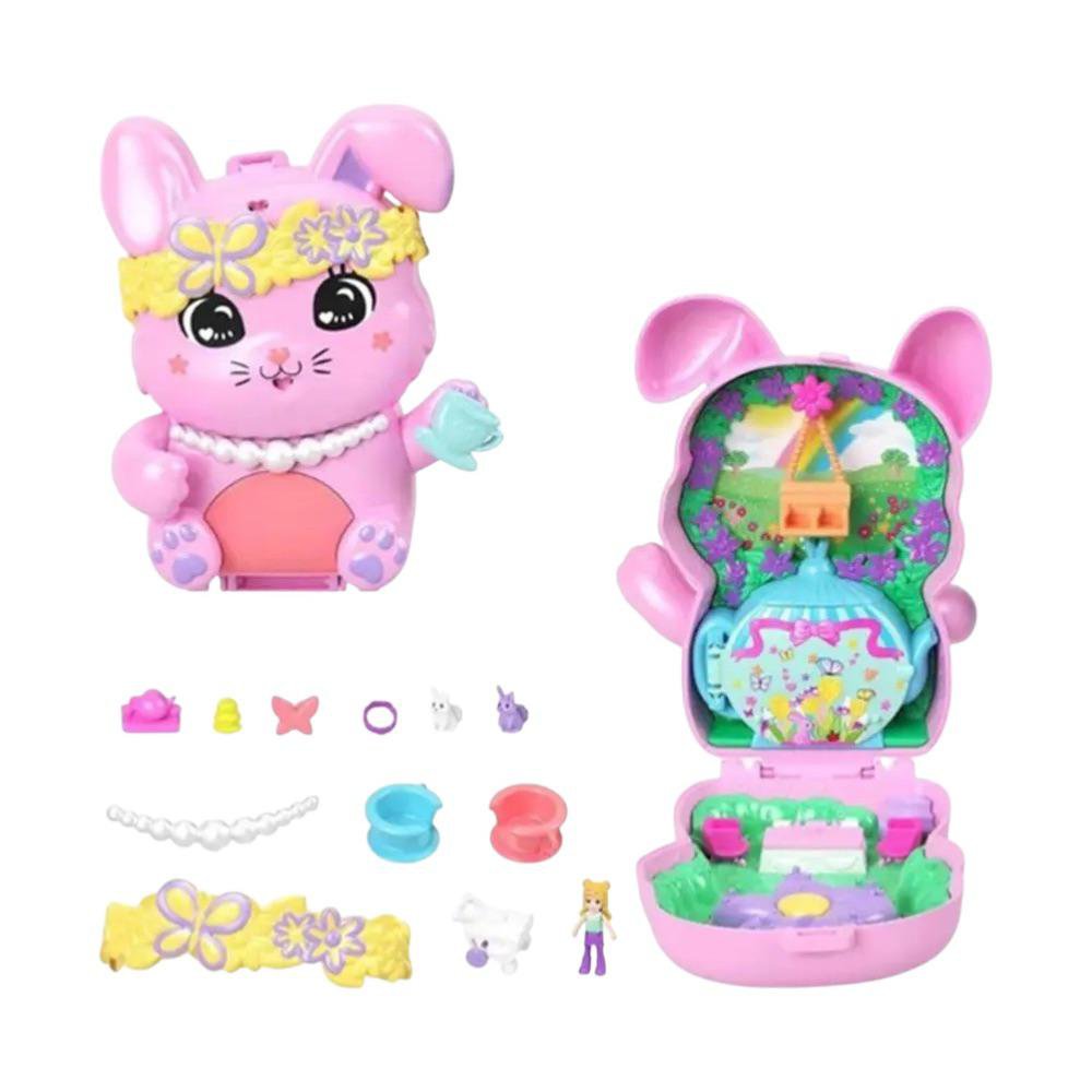 Set de Juego Polly Pocket Micro Mundo Gatito con Muñeca y Accesorios 4+ Años Polly Pocket…