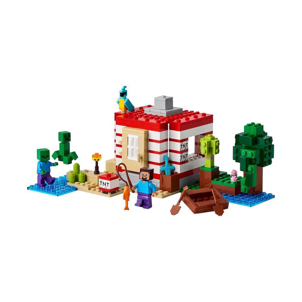 LEGO Minecraft La Casa Dinamita de la Selva #21275 de 287 Piezas