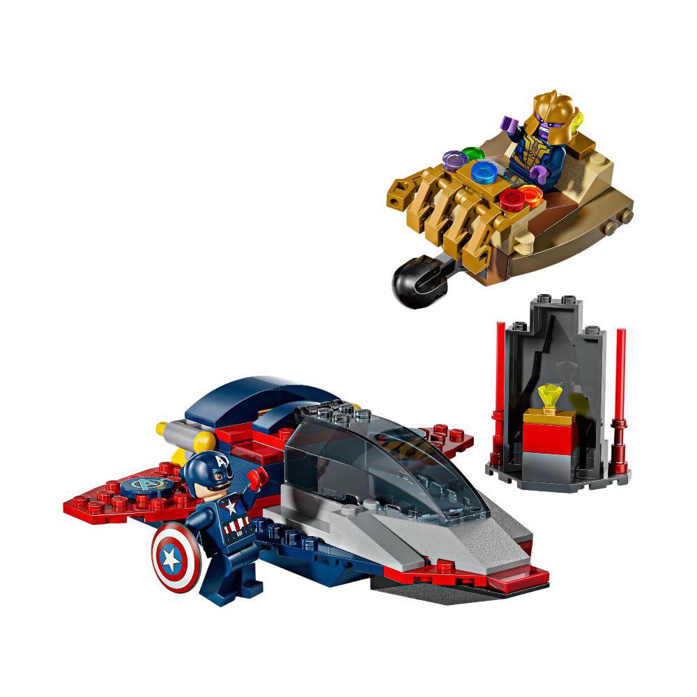 LEGO Marvel Capitán América vs. Thanos #76319 de 107 Piezas