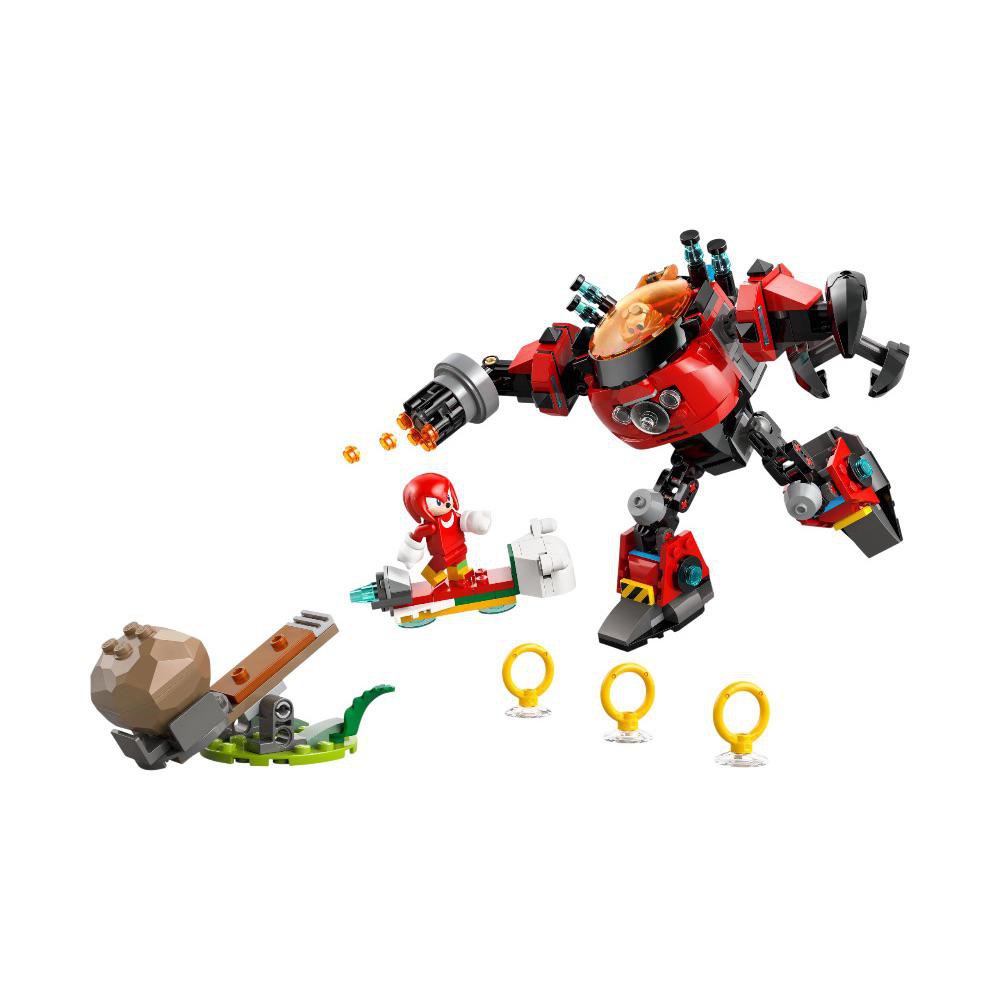 LEGO Sonic Knuckles vs. Meca Egg Crusher del Dr. Eggman #77005 de 350 Piezas LEGO Sonic th…