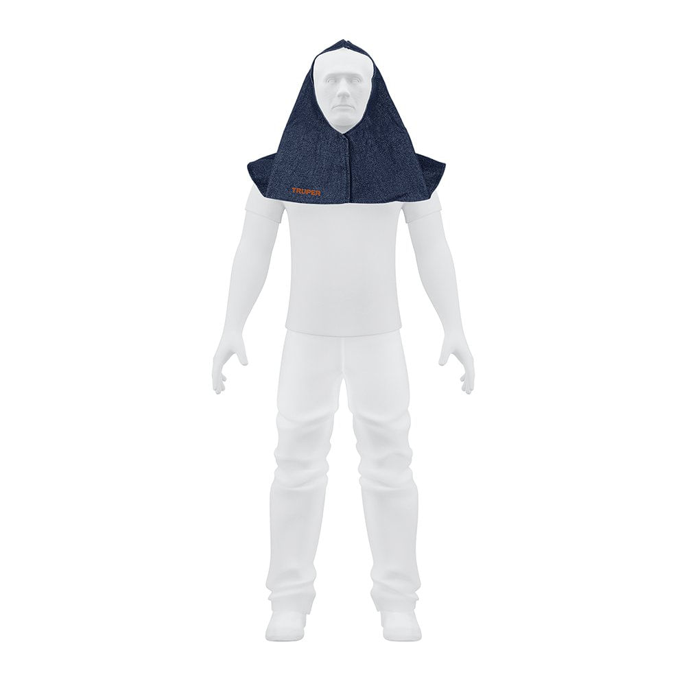 Capucha de Protección para Soldar Mezclilla de 53 x 45 cm