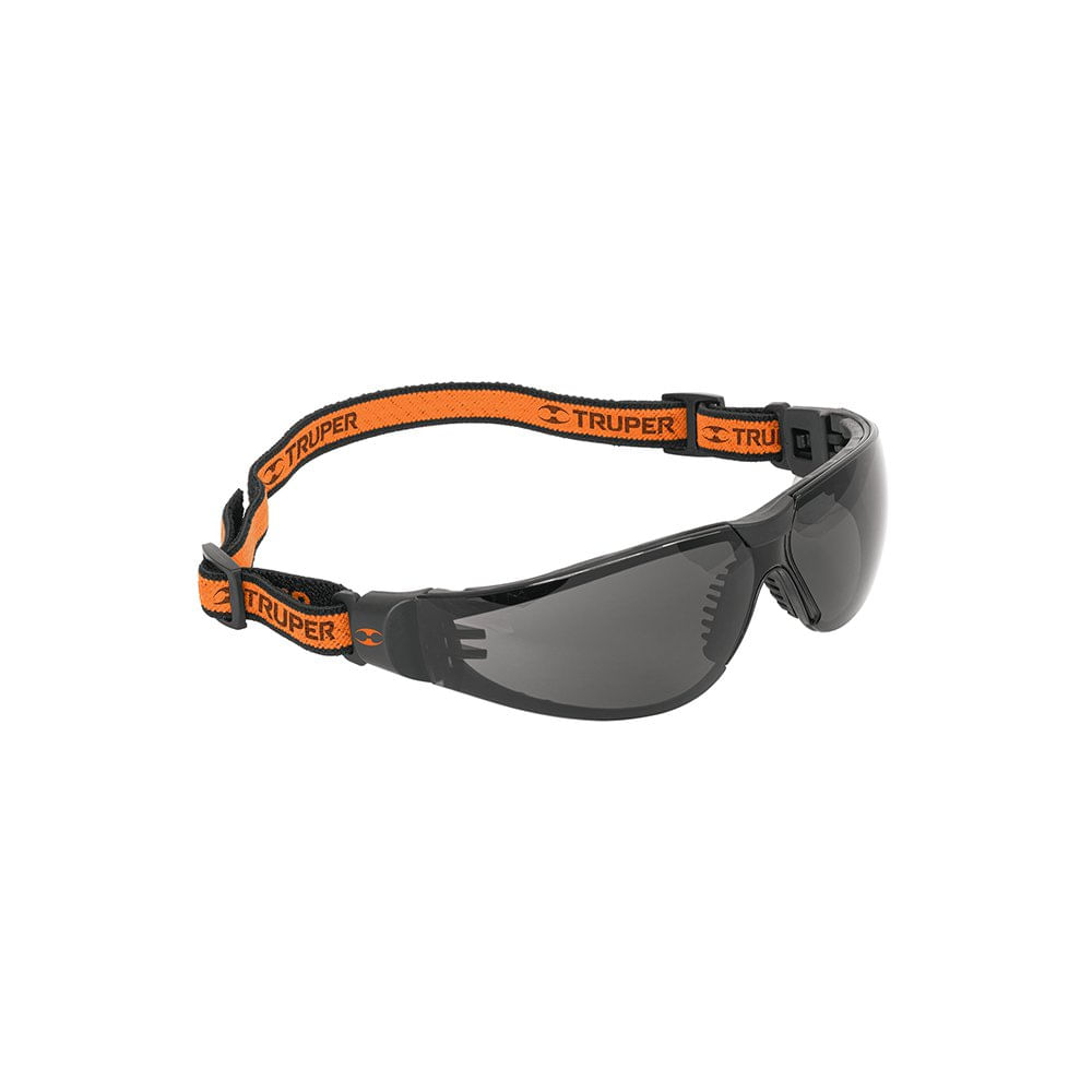 Lentes de Seguridad Gris con Banda Elástica