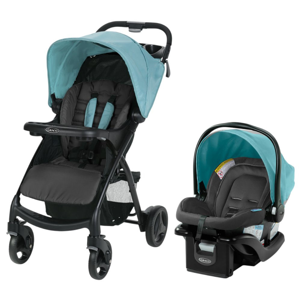 Travel System Verb Click Connect 4 en 1 con Autoasiento SnugRide Lite Color Azul Travel Sy…
