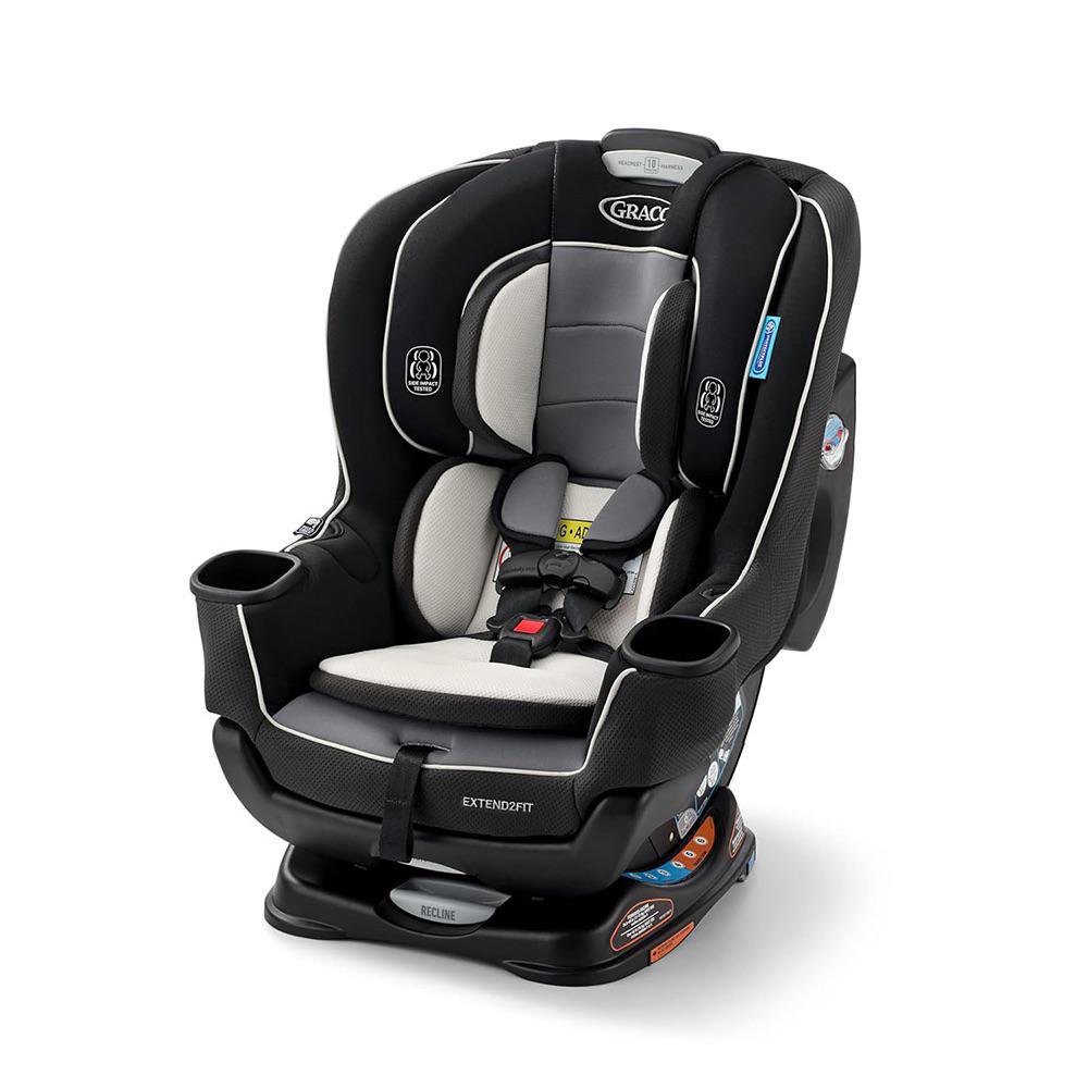 Silla para Carro Extend2Fit Convertible Color Gotham Silla de Carro Convertible Extend2Fit…