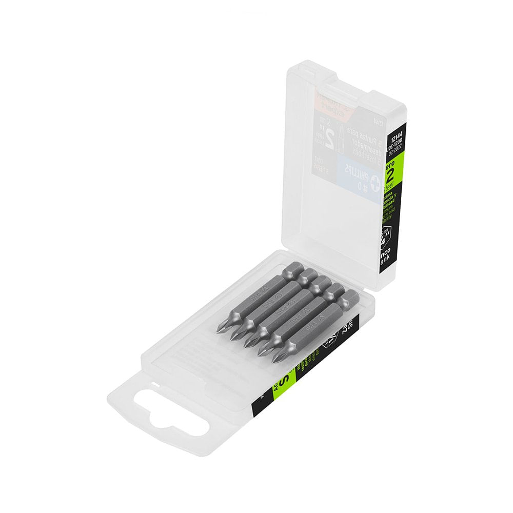 Estuche con 15 Puntas de Cruz PH1 de 2 Plg
