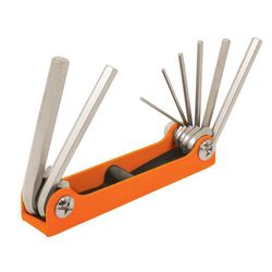 Llaves Milimétricas Hexagonal Tipo Navaja 8 Piezas - Truper