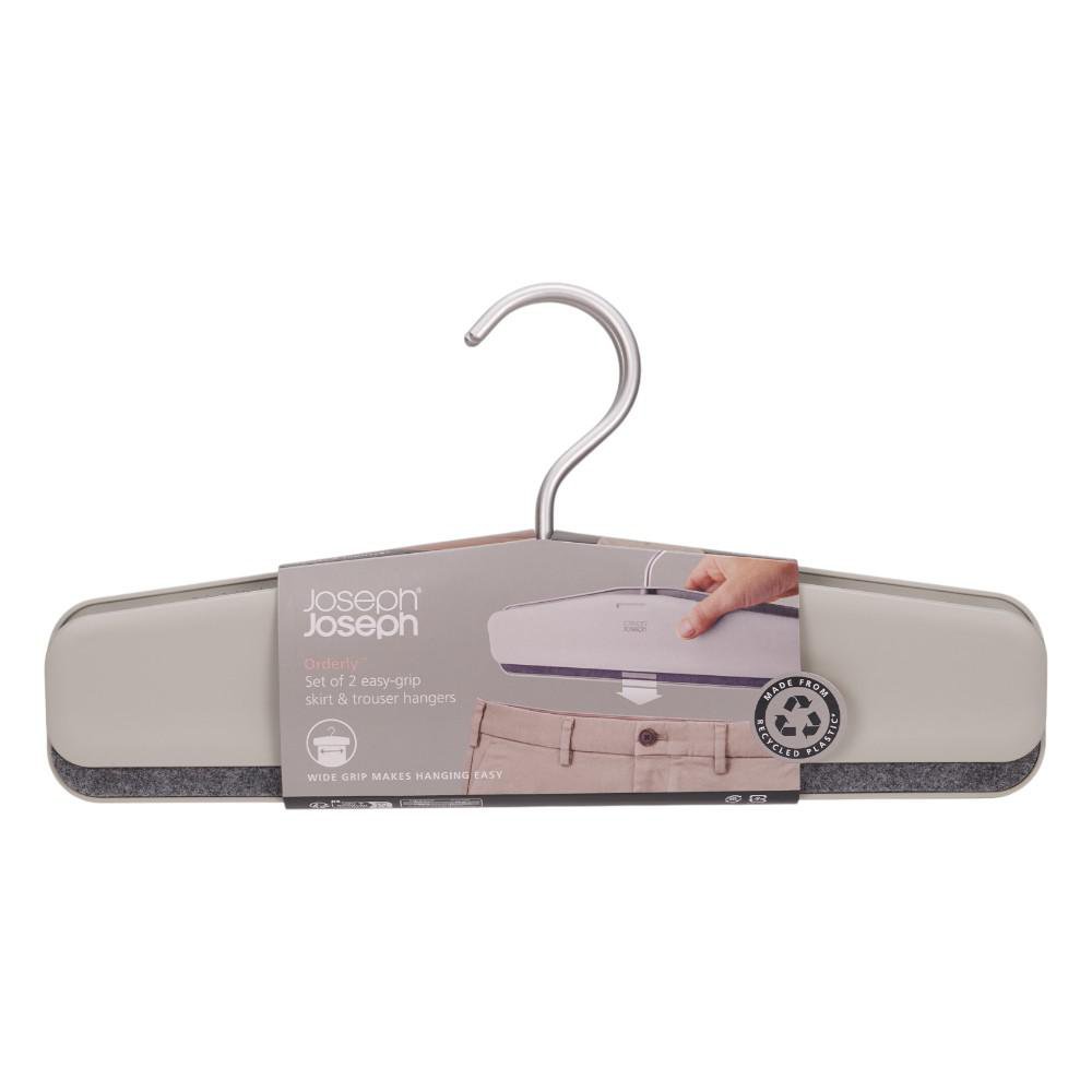 Set de 2 Serchas para Faldas y Pantalones de Metal Color Gris