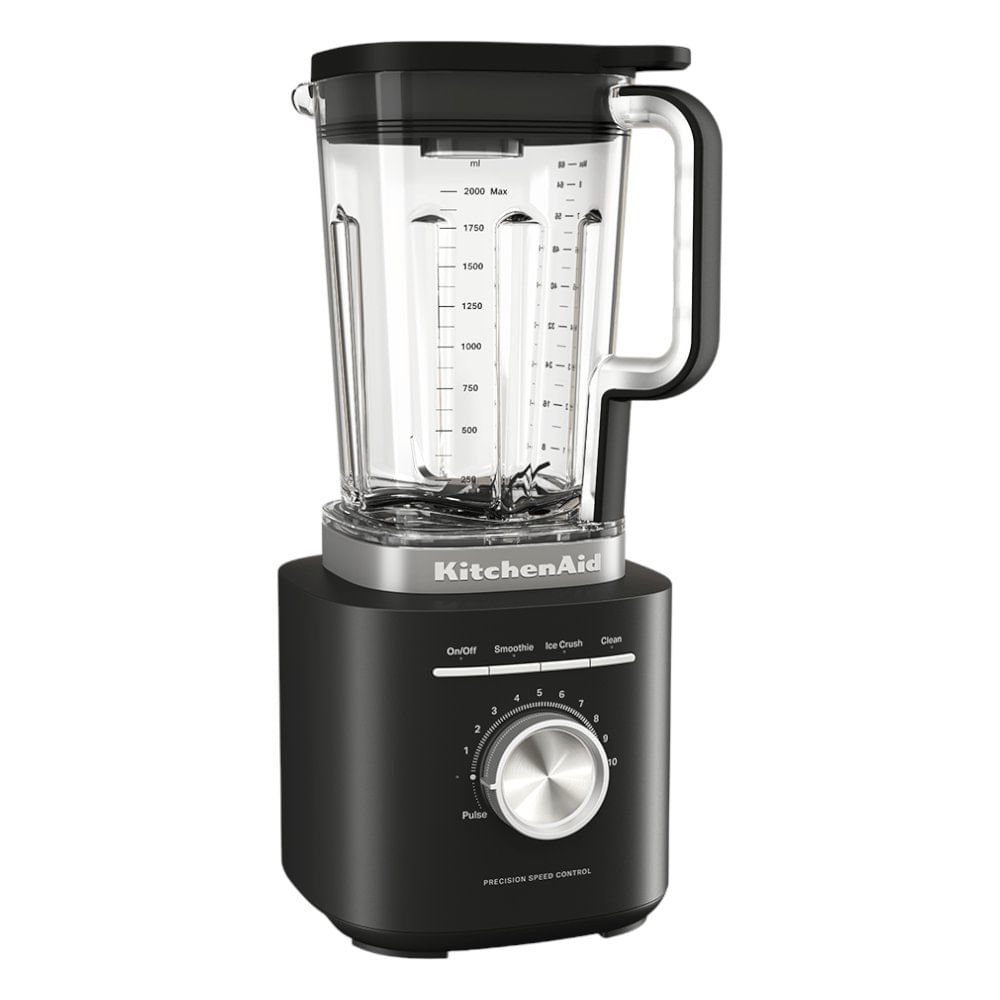Licuadora Pure Power de 2 L 1700 W con 10 Velocidades Color Negro Mate