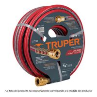 Manguera Uso Pesado De 5/8 Plg Diámetro - Truper Varios Tamaños