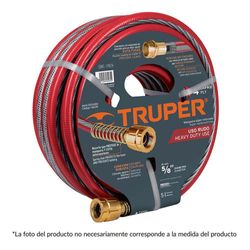 Manguera Uso Pesado De 5/8 Plg Diámetro - Truper Varios Tamaños