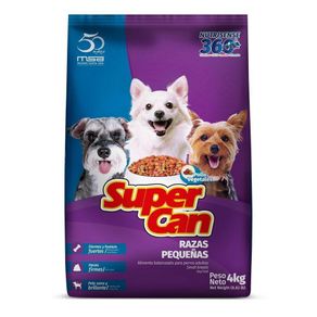 Supercan Razas Pequeñas 4Kg - Super Can