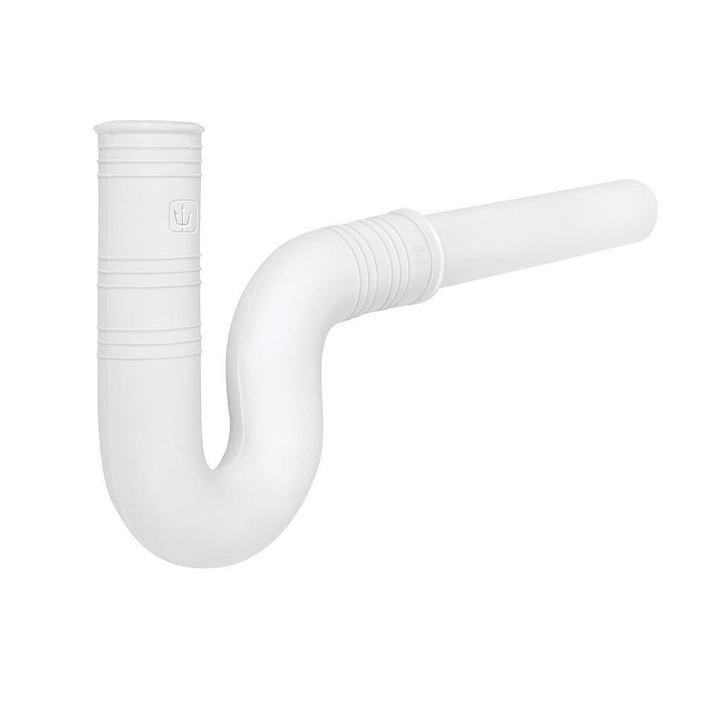 Sifón para Lavamanos Flexible 1 1/4 Plg de PVC con Extensión