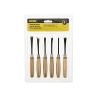Juego De 6 Gubias Para Madera - Stanley