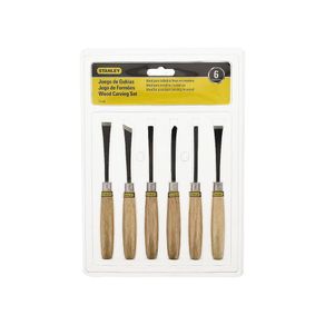 Juego De 6 Gubias Para Madera - Stanley