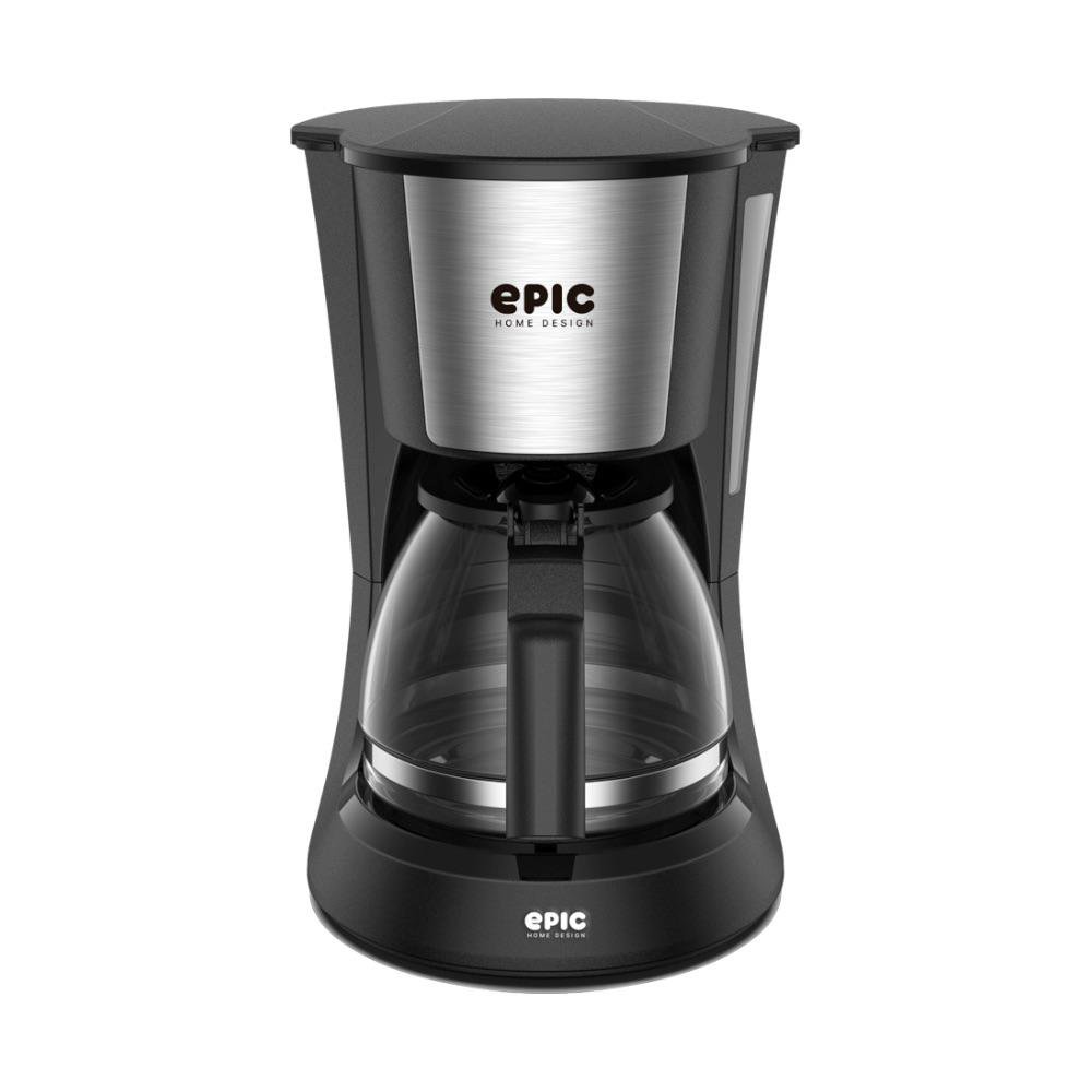 Cafetera Eléctrica Home Design de 6 Tazas con Jarra de Vidrio Color Negro