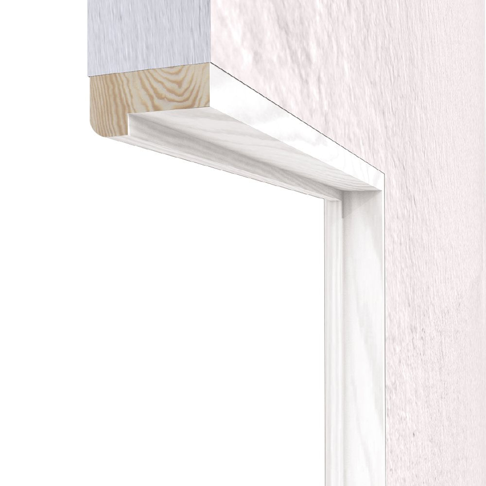 Marco de Pino Finger Blanco 30x55x2180 Cm para Puerta