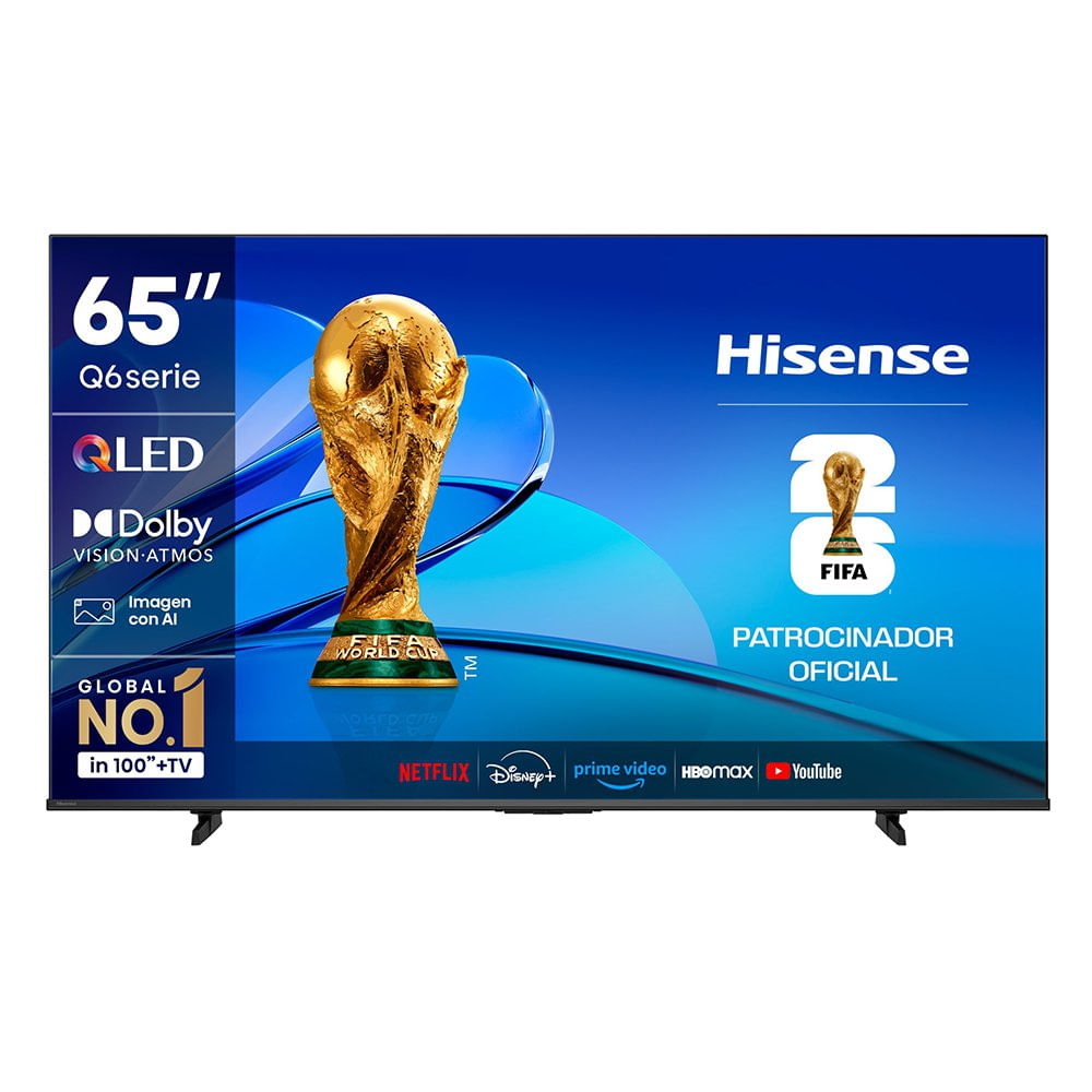 Televisor Smart de 65" QLED Ultra HD 4K con Dolby Vision Atmos