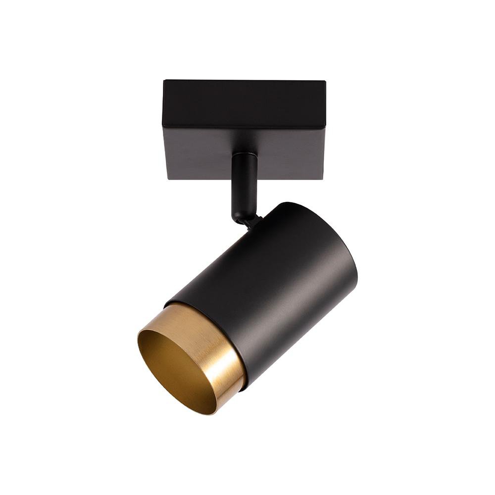 Lámpara Spot Base GU10 de 50W para Riel Negra 1 Luz