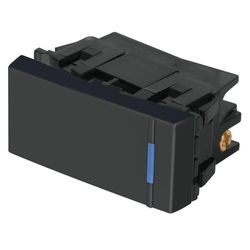 Interruptor Para Timbre Sencillo Negro - Volteck
