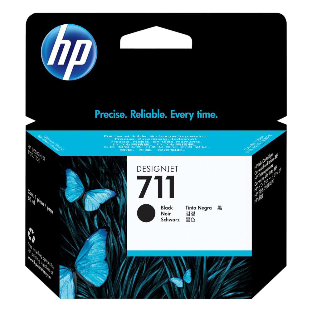 Cartucho de Tinta HP 711 Negro para OfficeJet 80 Ml