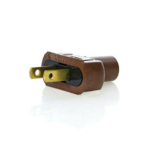 Espiga 125V/15A De Plástico Café - Leviton