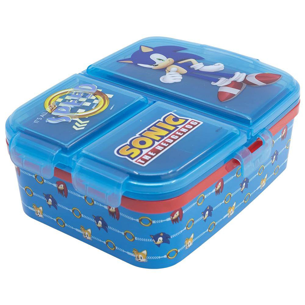 Contenedor XL con 4 Compartimientos Diseño Sonic
