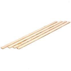 Juego 4 Reglas De Madera 2 X 48 Plg - Fixer