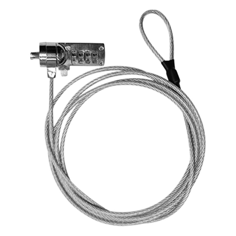 Cable de Seguridad con Combinación 4 Dígitos de 1.8 M