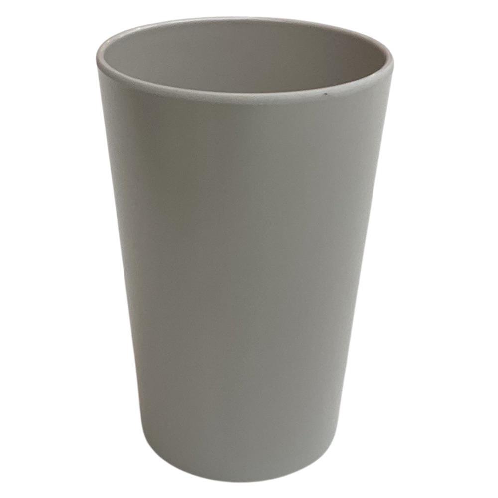 Vaso Cónico Taupe de Melamina 12 oz