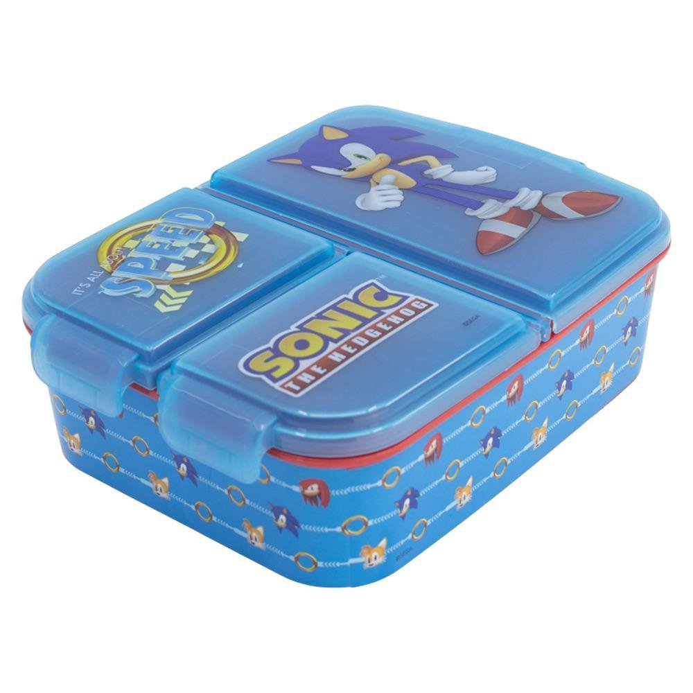 Contenedor con Compartimientos Diseño Sonic