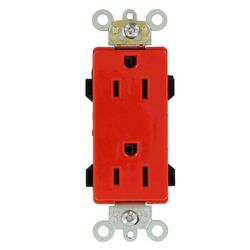 Tomacorriente Doble Negro - Leviton