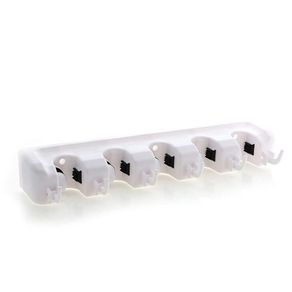 Porta Escobas Y Trapeadores - Home Basics