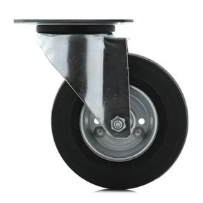 Rodo Placa Giratoria Hule 4 Plg