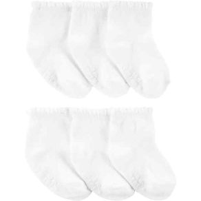 White Scalloped Crew - Carters Varias Tallas