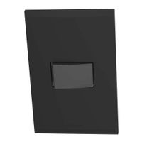 Pulsador Sencillo Negro - Bticino