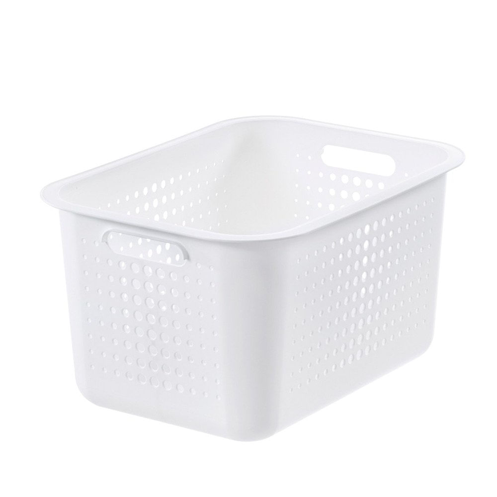 Canasta Organizadora Compact 37 x 28 x 20 cm Color Blanco