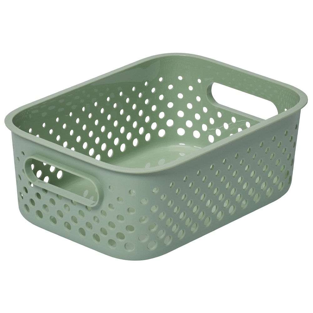 Canasta Organizadora Essence 20.5 x 14.5 x 7.5 cm Color Verde