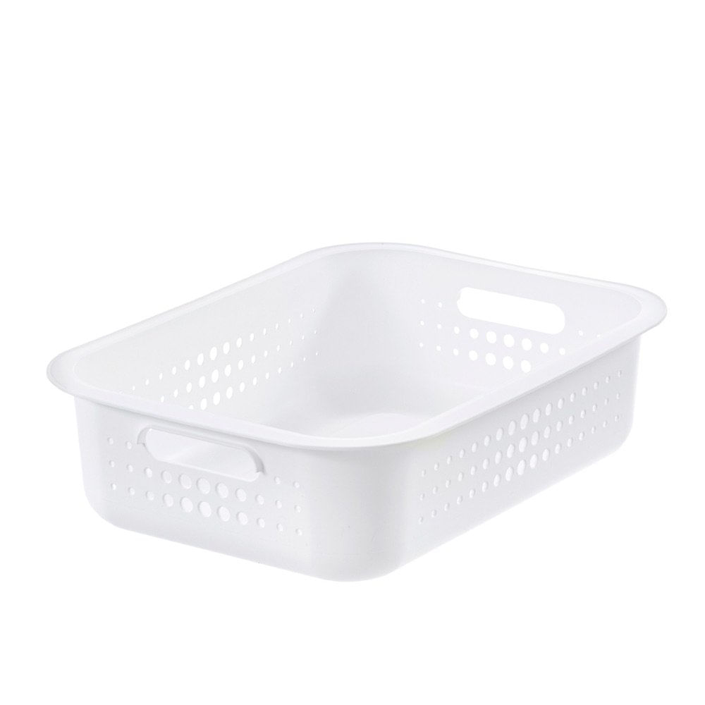 Canasta Organizadora Compact 37 x 28 x 10 cm Color Blanco