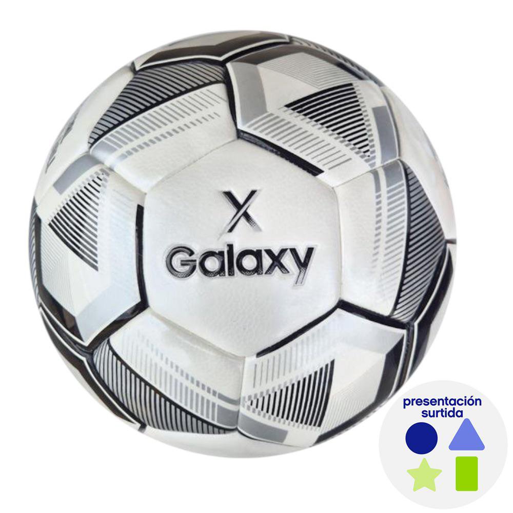 Pelota de Fútbol Híbrida con Diseño Prismatico No. 5 - Colores Surtidos